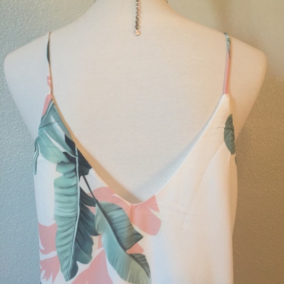 SALE! HOST PICK! Tropical Botanical Cami Tank - Picture 5 of 7